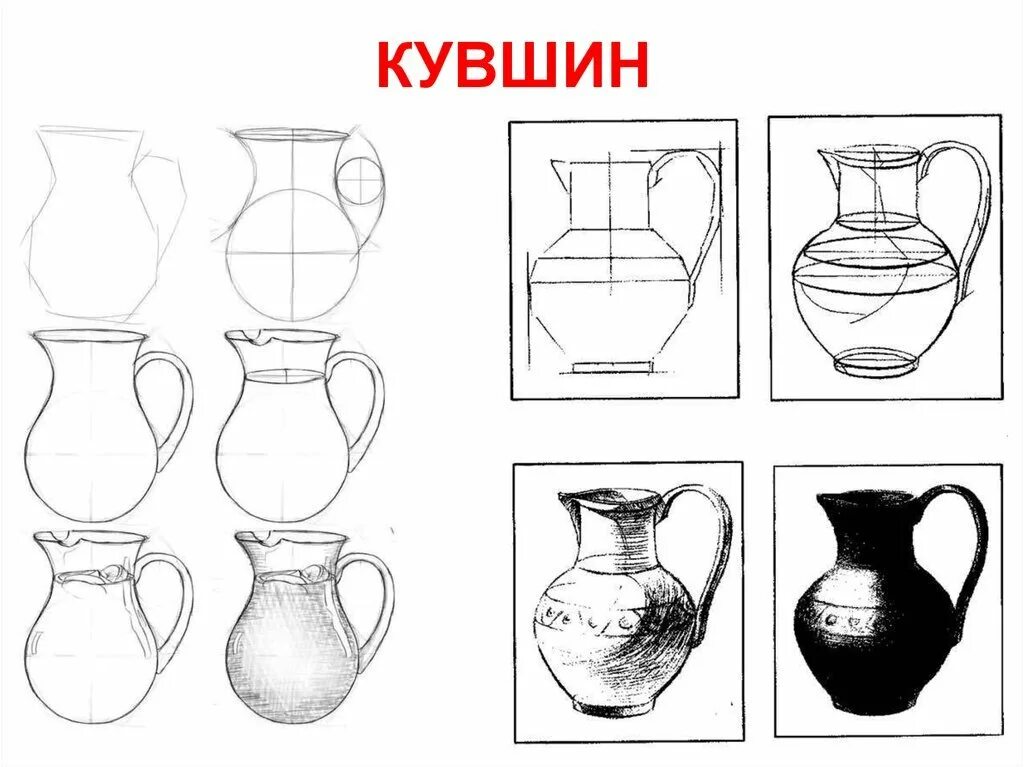 Кувшины разной формы. Ваза с рисунком. Кувшин с орнаментом рисунок. Кувшин живопись. Кувшин для детей.