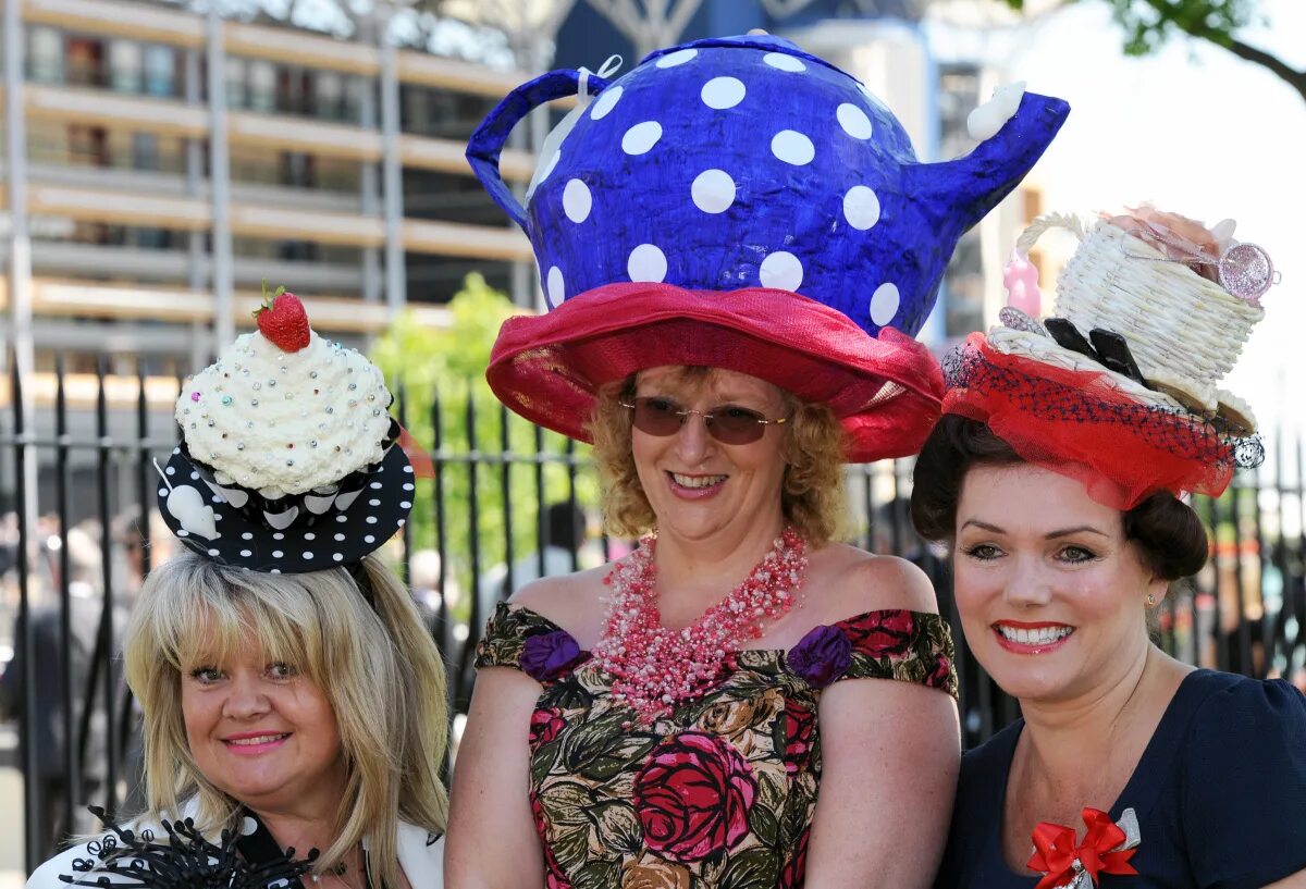 They have hats