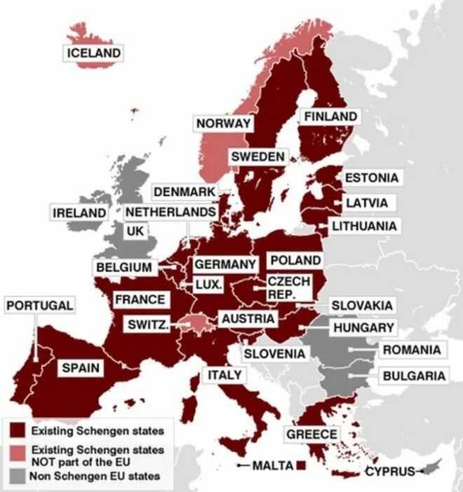 Что такое шенгенская зона. Карта Шенгена. Зона Шенгена. Страны Шенгена на карте. Шенгенские страны на карте.