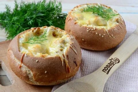 Булочки курицей и грибами рецепт