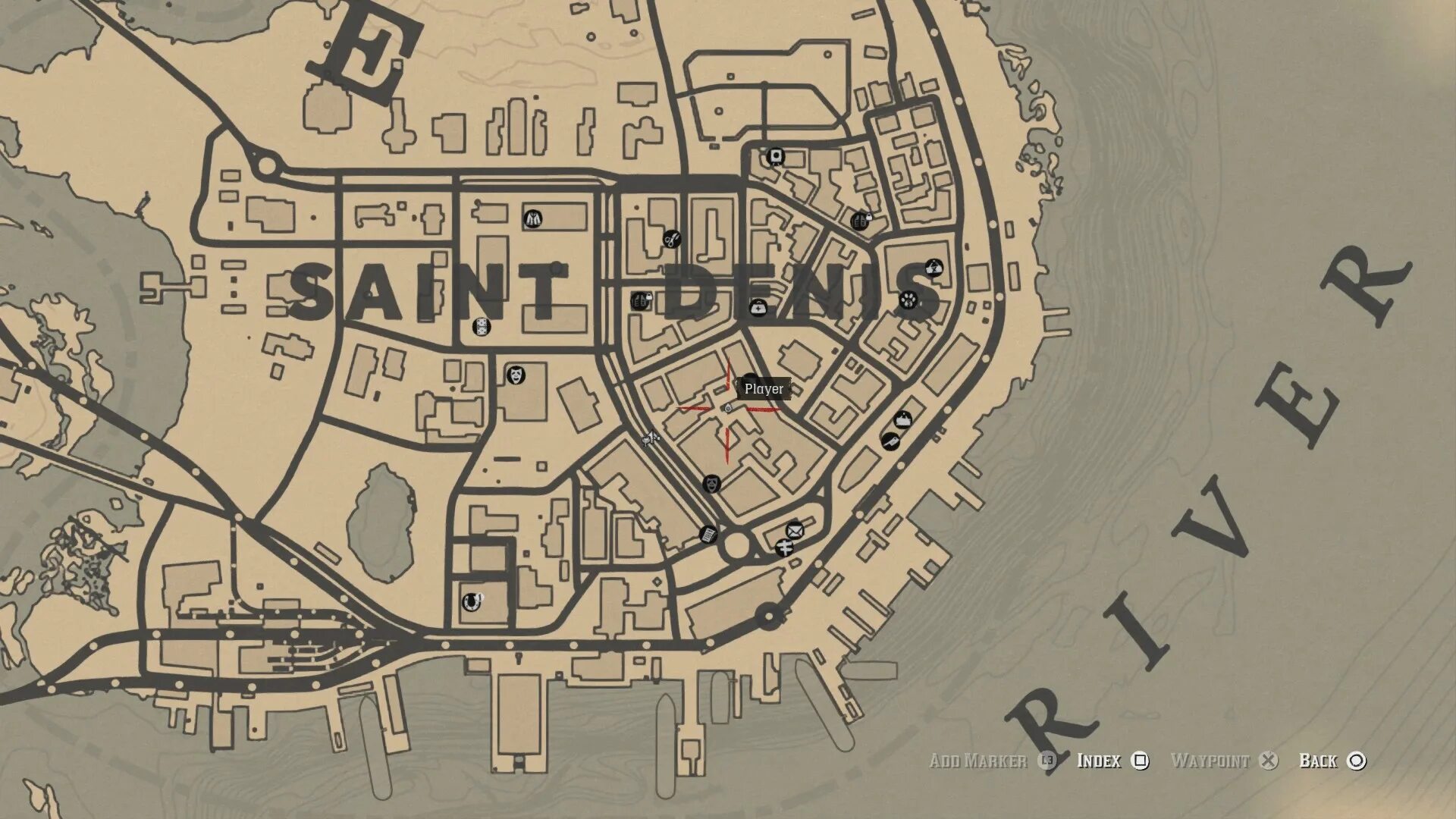 Тилли рдр. Сен Дени rdr 2. Saint Denis rdr 2 карта. Rdr 2 резиденция мэра сен Дени. Red Dead Redemption 2 сен Дени карта.