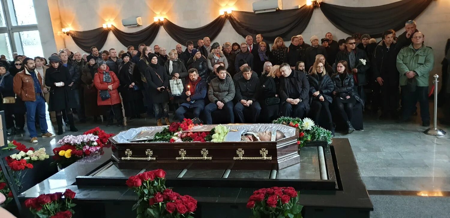 Похороны Юрия Шатунова Троекуровское.
