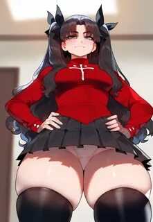 Chat with Rin Tohsaka anime corruption.