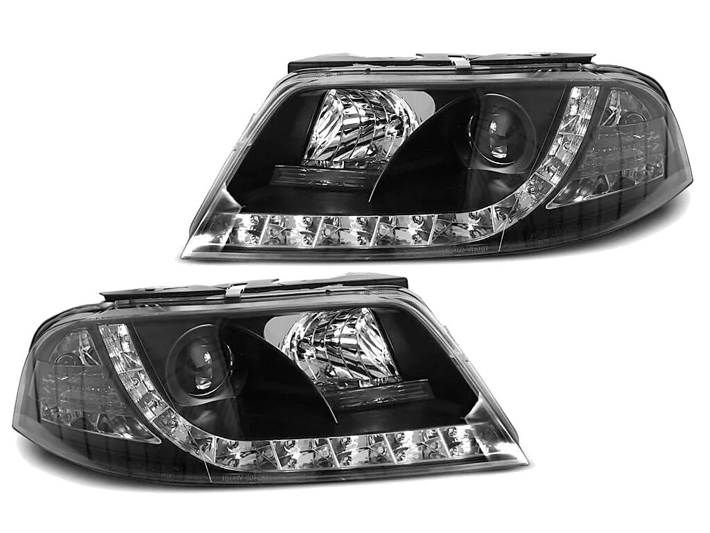 Passat b5 фары Sonar. Фара VW b5 r хрустальная. Volkswagen Passat b5 фары led. Passat b5.5 led.