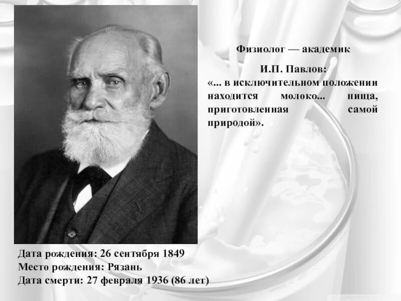 Работа физиологов. Физиолог, академик и. п. Павлов. Павлов физиолог биография.