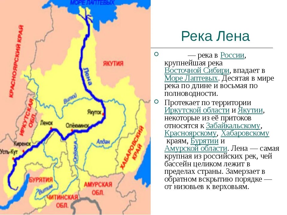 Крупнейшая река западной сибири енисей. Исток реки Лена на карте. Бассейн реки Лены. Бассейн реки Лены на карте. Бассейн реки Вилюй.