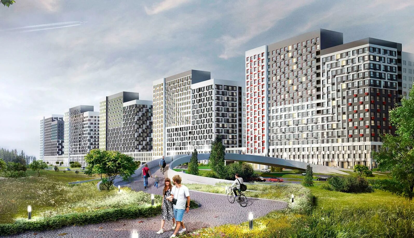 Жк котельники новостройки. Новая москва жк новостройка. Жилой комплекс жилой район скандинавия. Первый московский город-парк. А101 коммунарка.