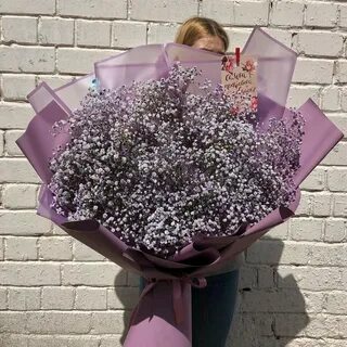 Сколько гипсофилы букет
