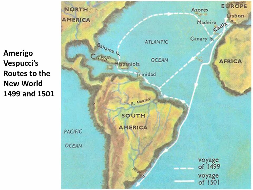 Маршрут экспедиции путешественника америго веспуччи. Путешествие Америго Веспуччи 1499-1500. Америго Веспуччи Америка. Маршрут экспедиции Веспуччи. Экспедиция Америго Веспуччи.