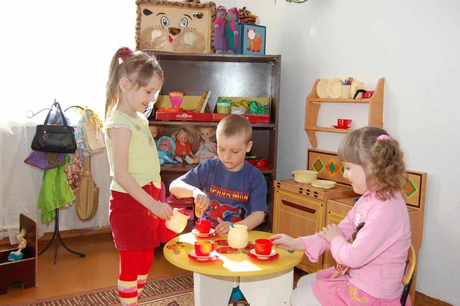 Игры для семей в детском саду