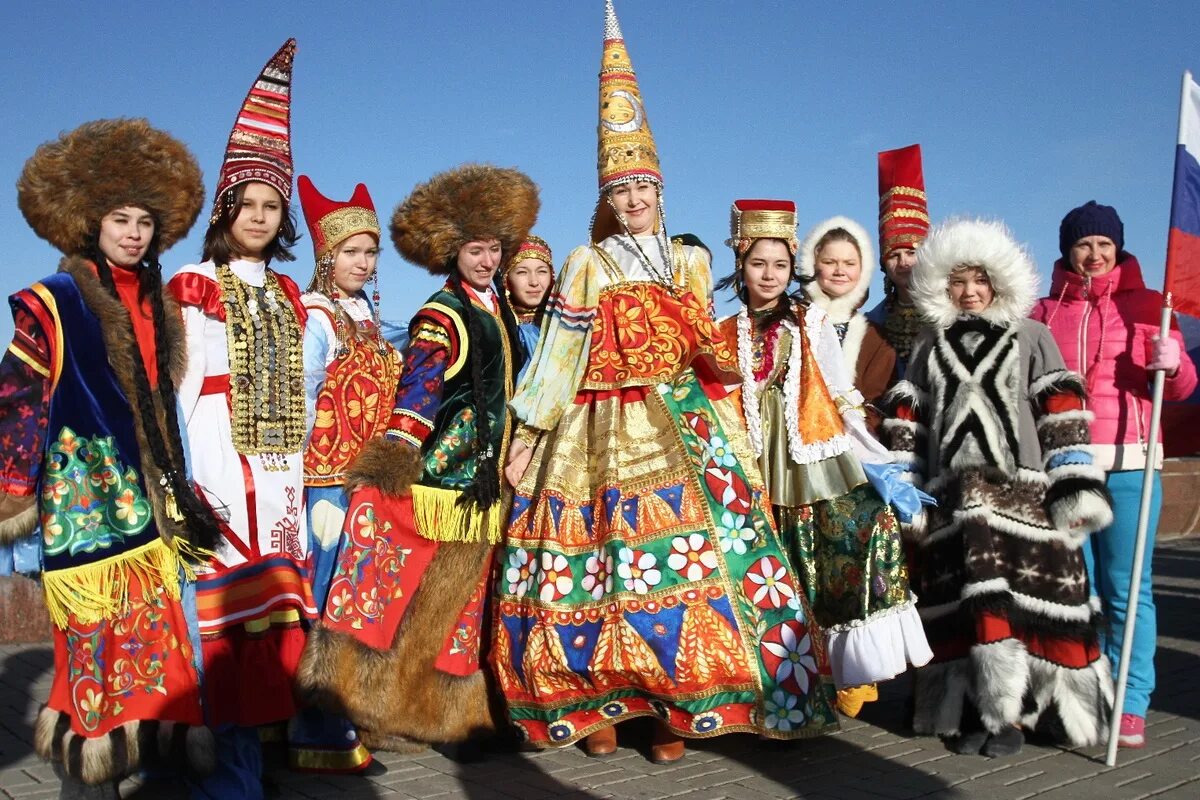 Сообщество народа. Народы России. Культурное наследие народов России. Разные культуры. Многонациональная культура народов России.