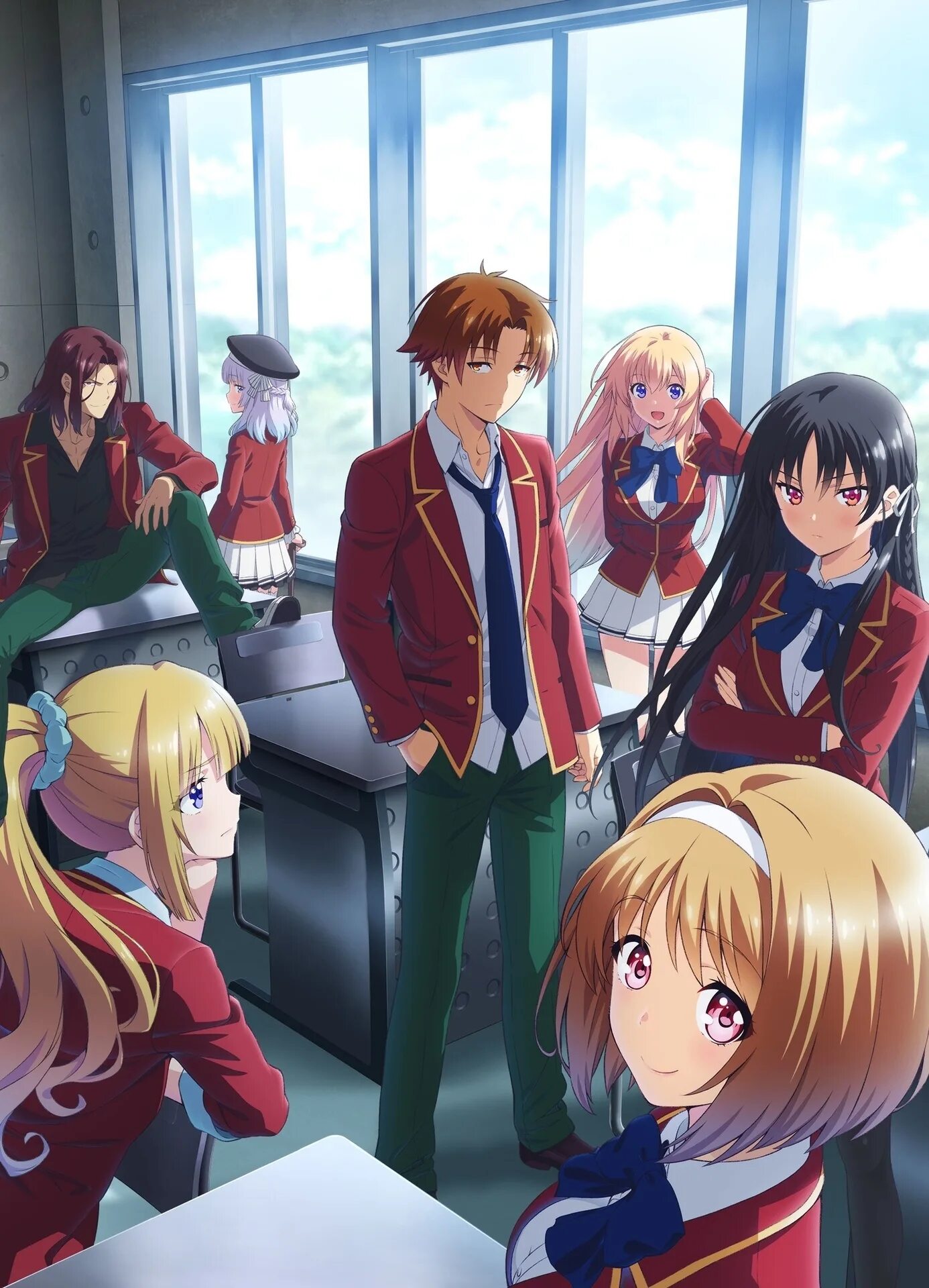 Класс превосходства дата выхода. Classroom of the elite аниме. аниме youkoso jitsuryoku shijou. youkoso jitsuryoku shijou shugi no kyoushitsu. класс превосходства 2 сезон.