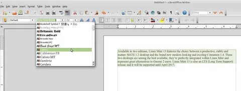 Где в libreoffice