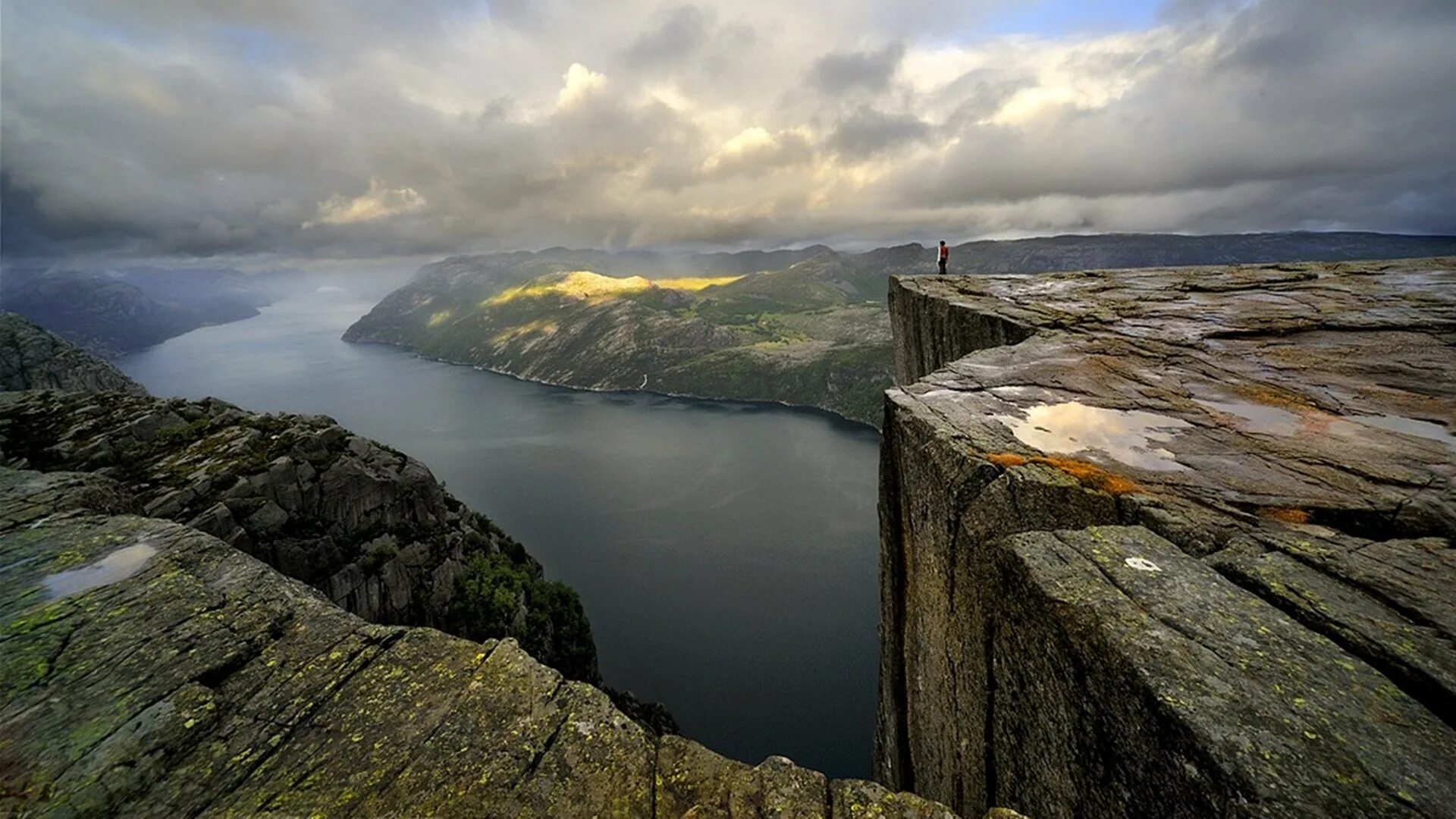 Утес Прекестулен Норвегия без людей. Ставангер Прекестулен. Pulpit Rock Норвегия. Норвегия плато Прекестулен.