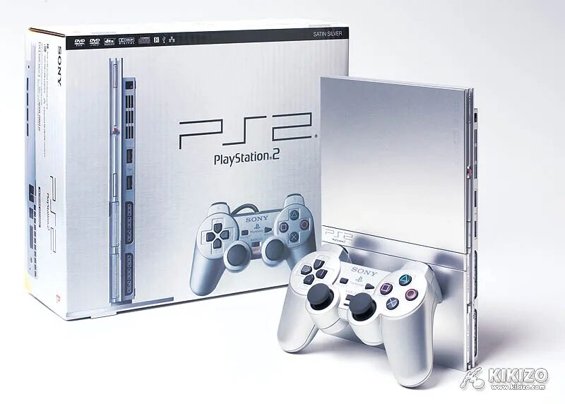 Ps2 Silver. Плейстейшен 2 слим комплектация. Sony PLAYSTATION 2 Silver. Игровая приставка эмулятор ps2.