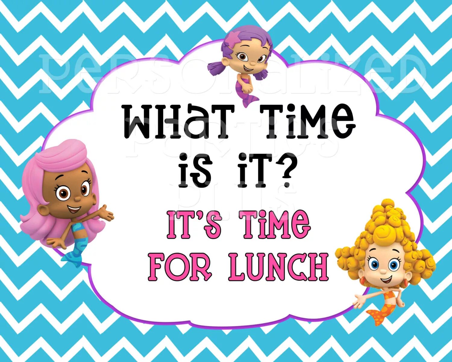 It s my birthday 5 класс. Бабл ланч. Bubble Guppies lunch. Bubble Guppies Major. Приглашение на день рождения what time it it.