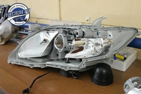 Линзы в фары тойота камри