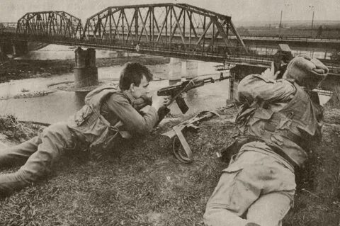 Бой на мосту