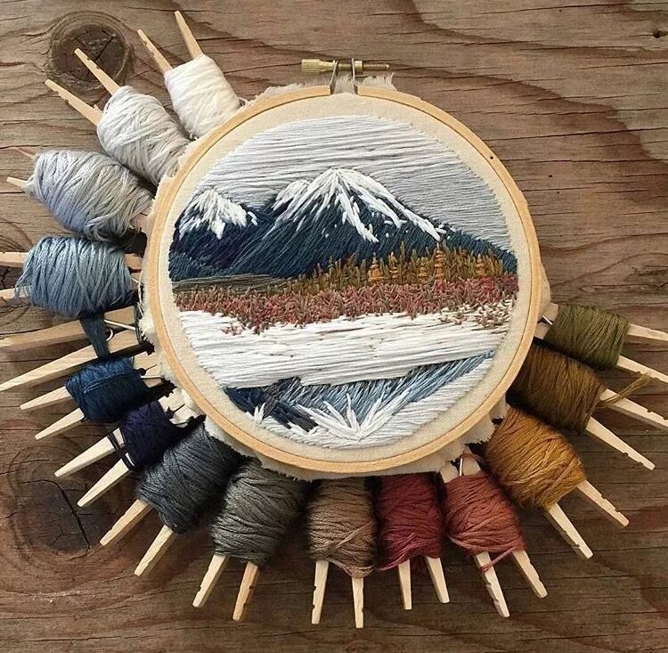 Handmade art. Креативное рукоделие. креативная вышивка. необычные идеи для вышивки. изделия handmade.