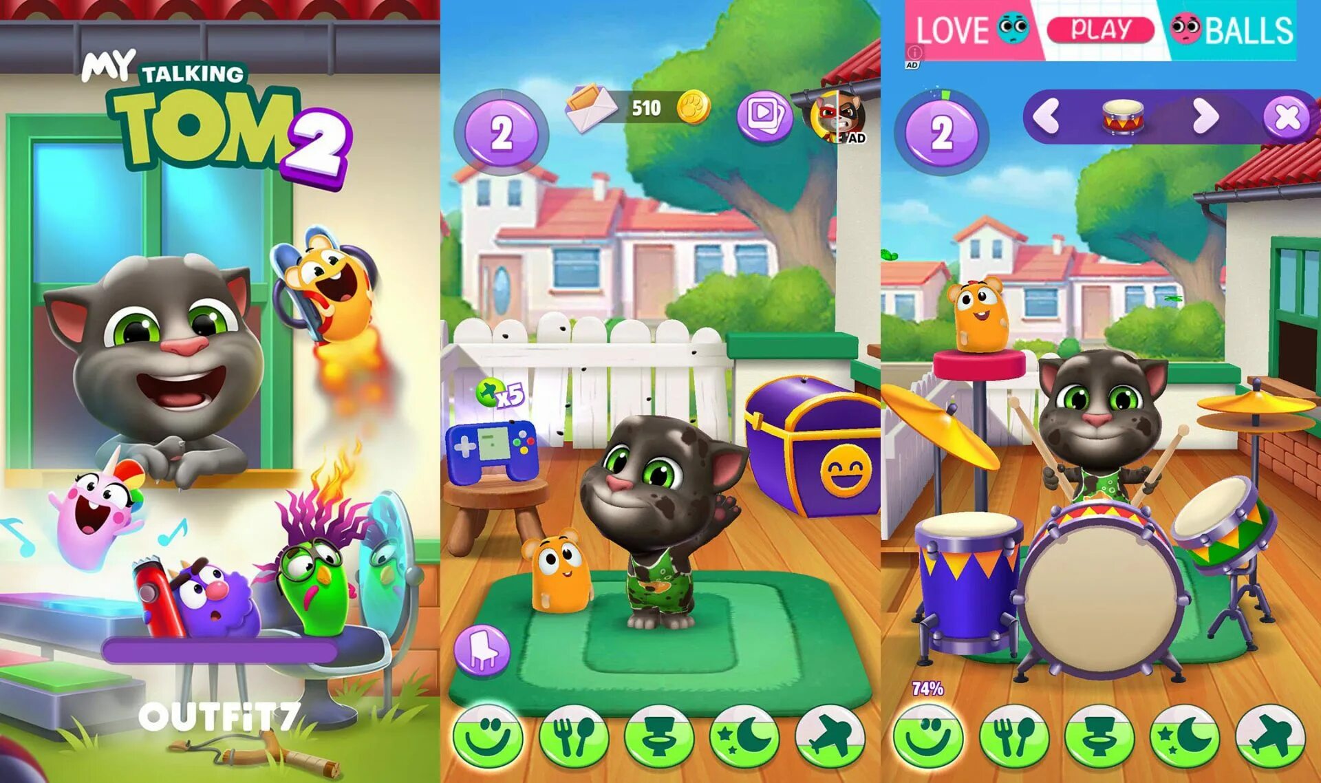 Мой говорящий том 2 версии. Talking tom. мой говорящий том 2. игра my talking tom. том 2 игра.