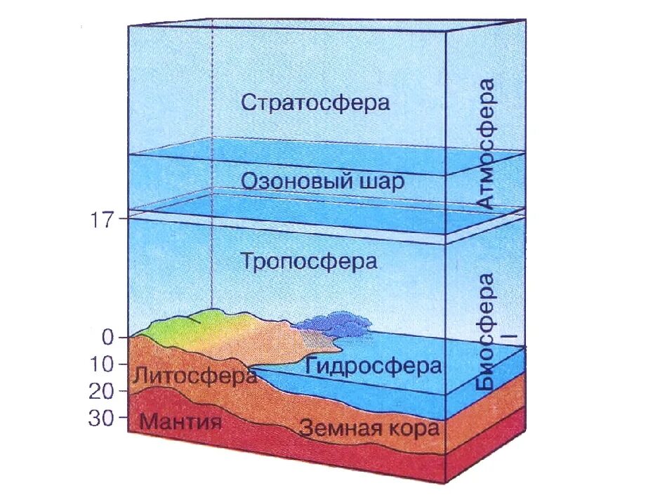 Какие оболочки земли существуют. Границы биосферы атмосфера гидросфера литосфера. Структура и границы биосферы схема. Границы биосферы в литосфере. Границы биосферы схема.