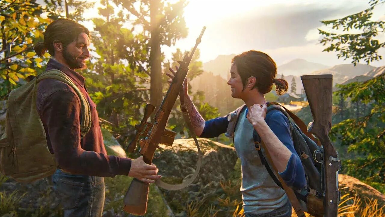 The second part. The last of us part томми.