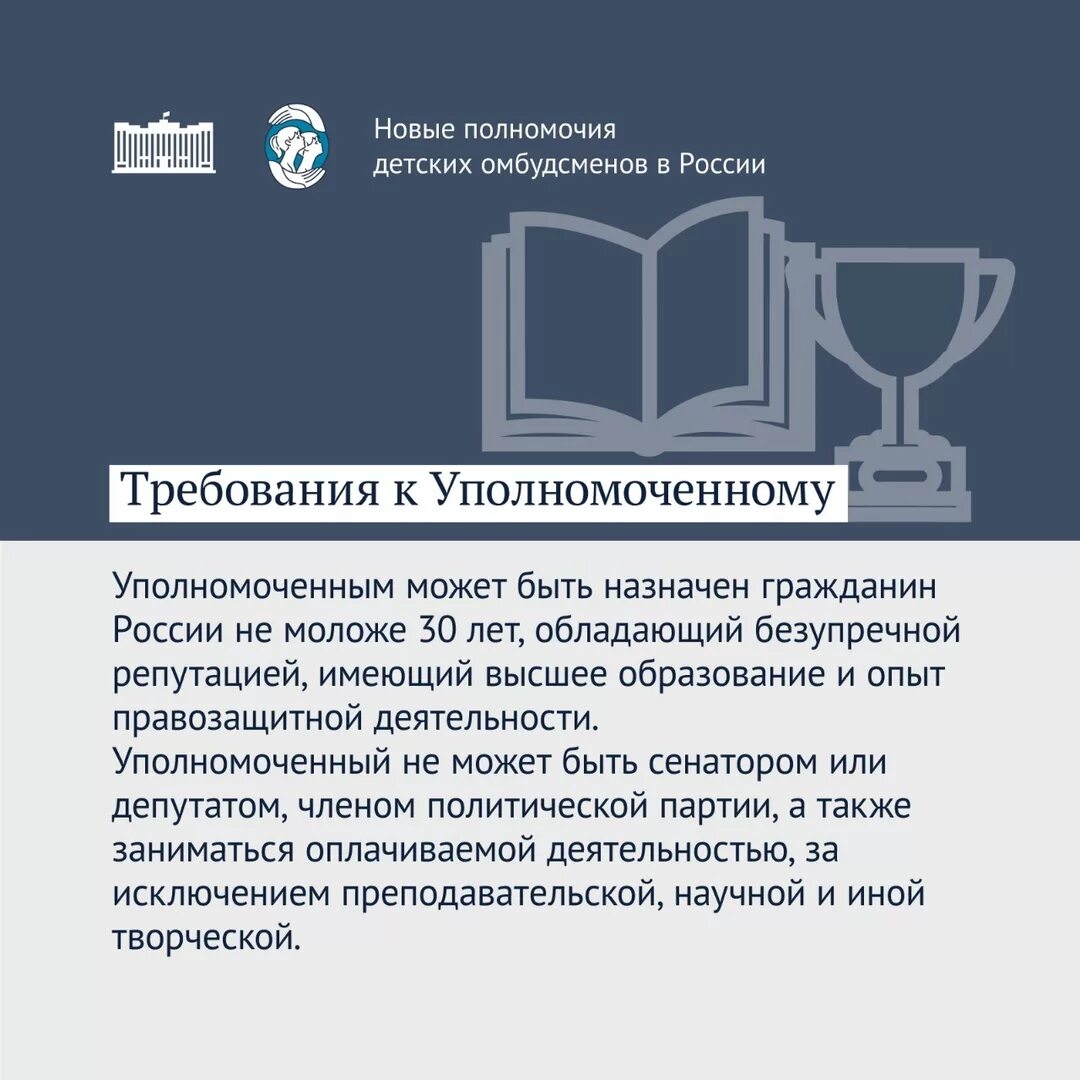 Требования предъявляемые к уполномоченному. Институт уполномоченного по правам ребенка в РФ функции. Требования к уполномоченному по правам ребенка. Задачи уполномоченного по правам ребенка. Уполномоченный по правам ребенка обязанности.