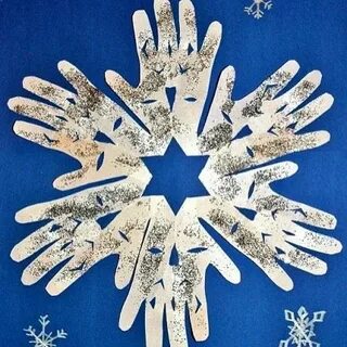 Snowflake Crafts For 2 and 3 Year Olds - No Time For Flash Cards