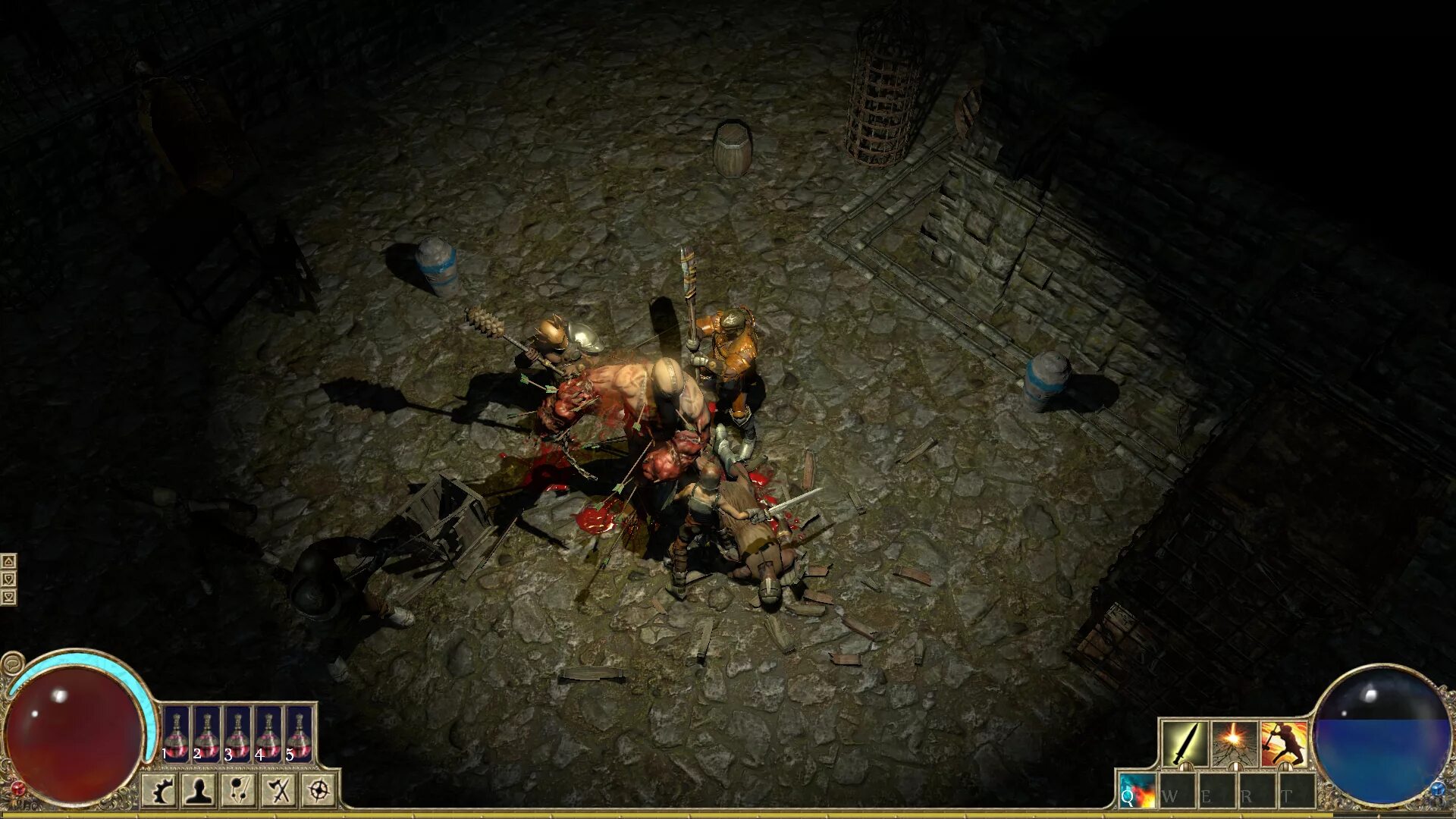 Path of exile некрополь. Path of exile. старая рпг exile. path of exile screenshots. рпг с видом сверху path of.