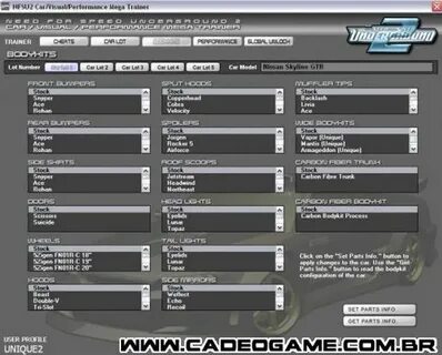 Nfs underground 2 читы коды