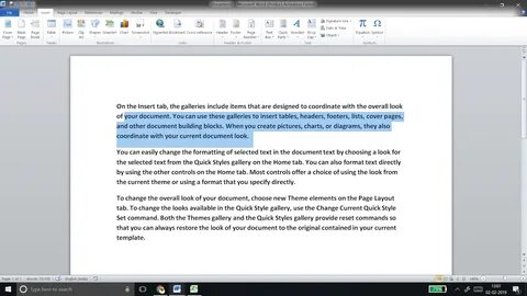 Microsoft text