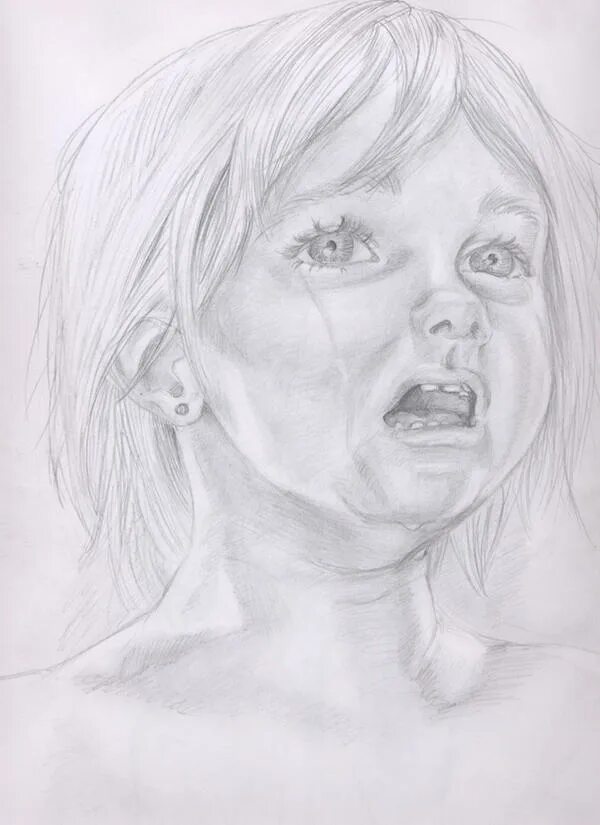 Дети плачут арты. Плачущий ребенок карандашом. Плачущий ребенок нарисовать. Плачущий ребенок. Лицо плачущего ребенка.