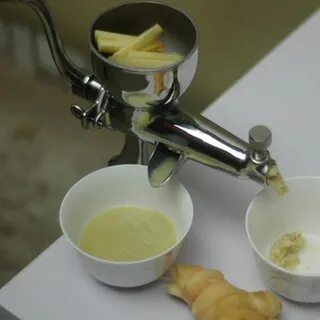 Сок из ручной соковыжималки