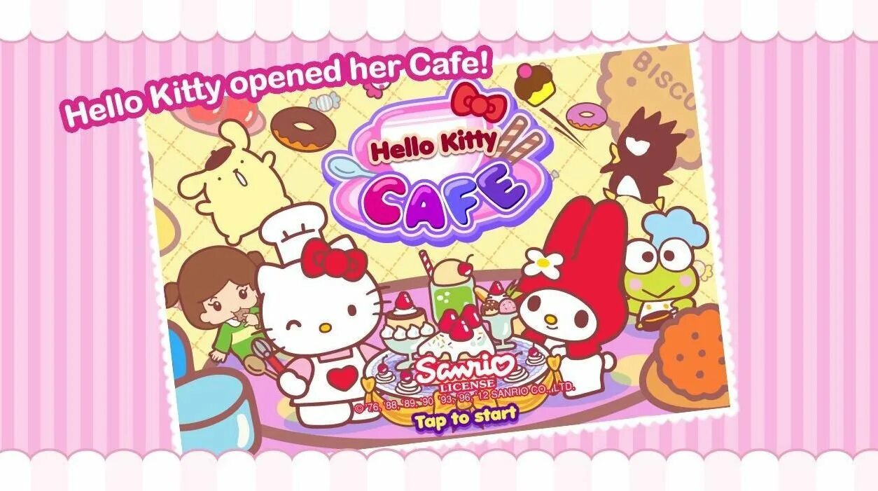 Хелло играть. Кафе хелло китти. игра хелло китти. hello kitty cafe игра. кафе хелло китти игрушка.
