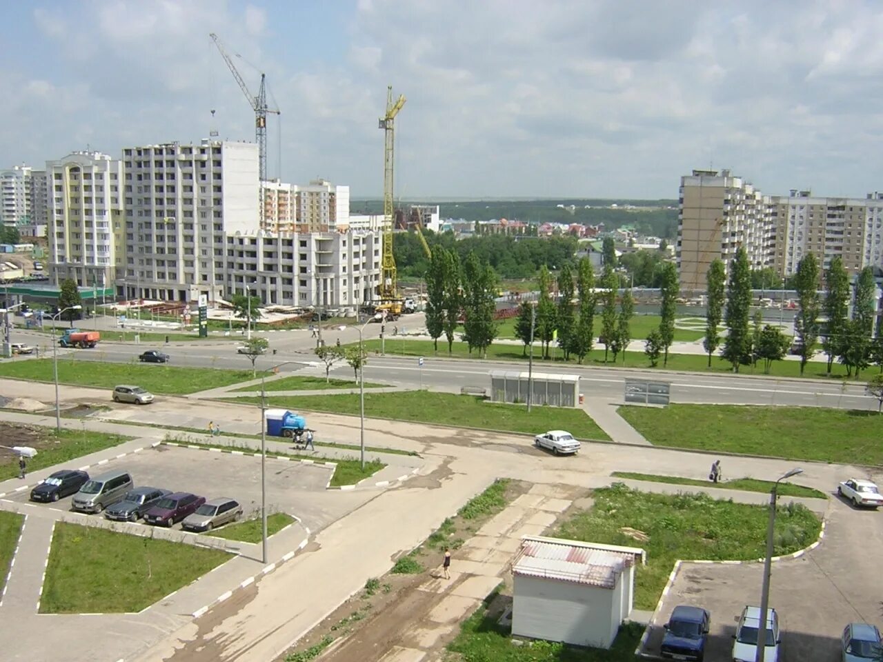 Строительство в городе белгород. Белгород 2000. Белгород в 2000-е годы. Белгород 2000х. Харгора Белгород.