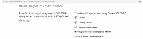 Черный список сбербанка