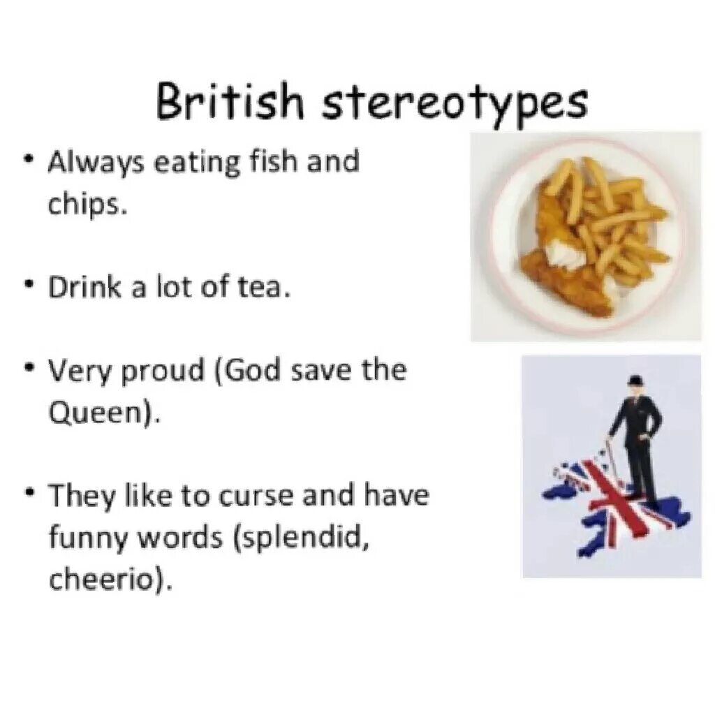 The british like many. Британские стереотипы. Стереотипы об англичанах. Стереотипы Великобритании на английском. Англия стереотипы.