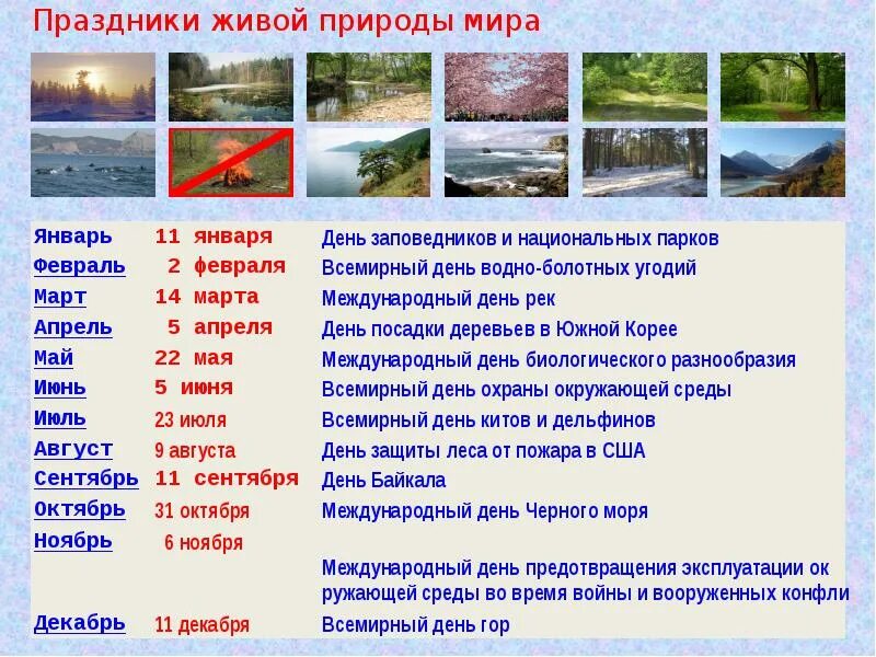 Весенний календарь праздников и событий - Ошколе.РУ