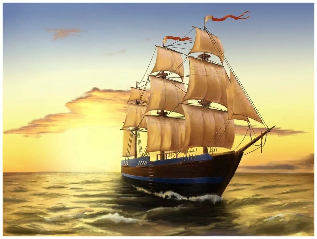 Красивые корабли картинки. Урка де Лима корабль. Корабль в море. Красивый корабль. Парусный корабль.