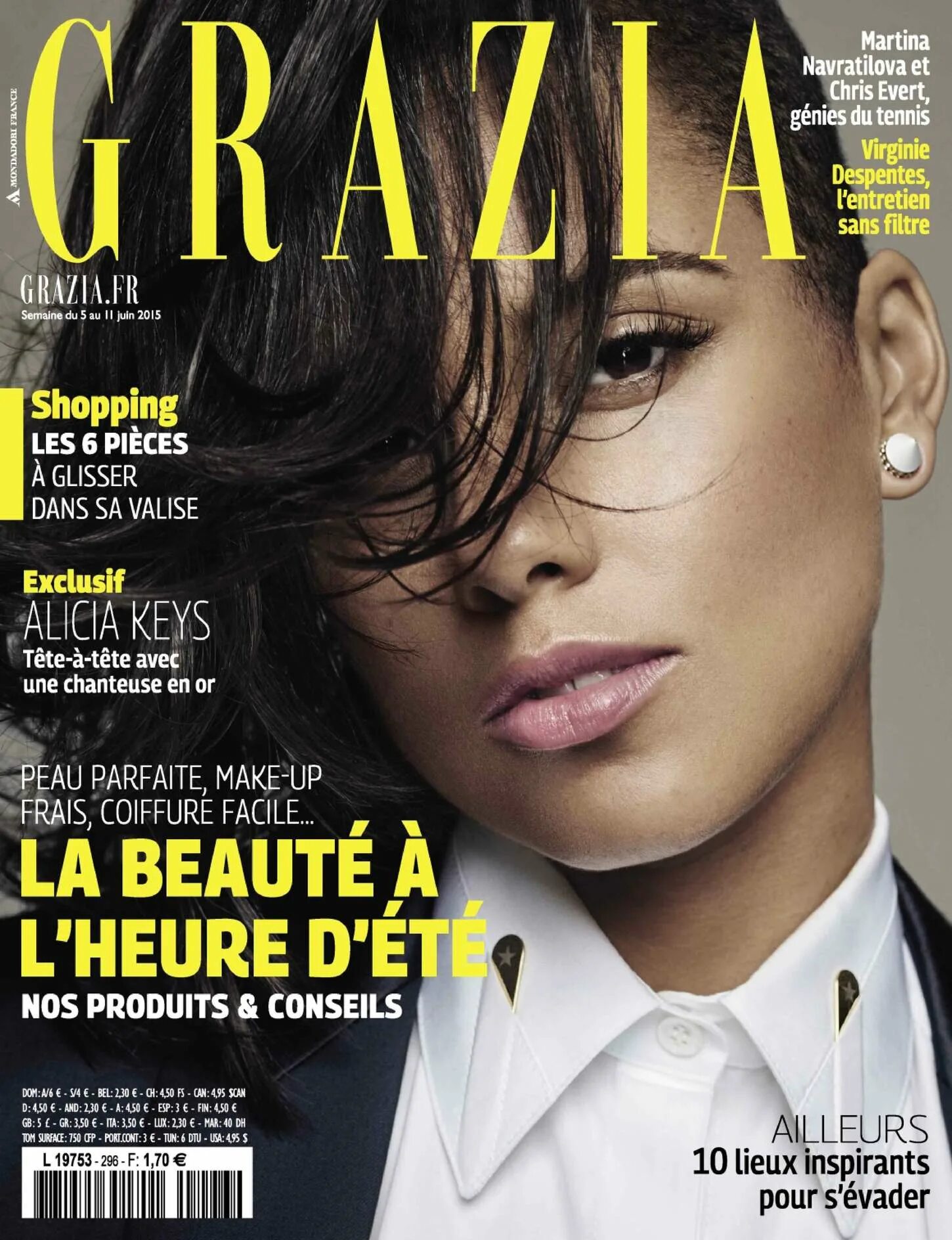 Фото из журналов. Grazia. Grazia- Magazine. Алиша киз 2015.