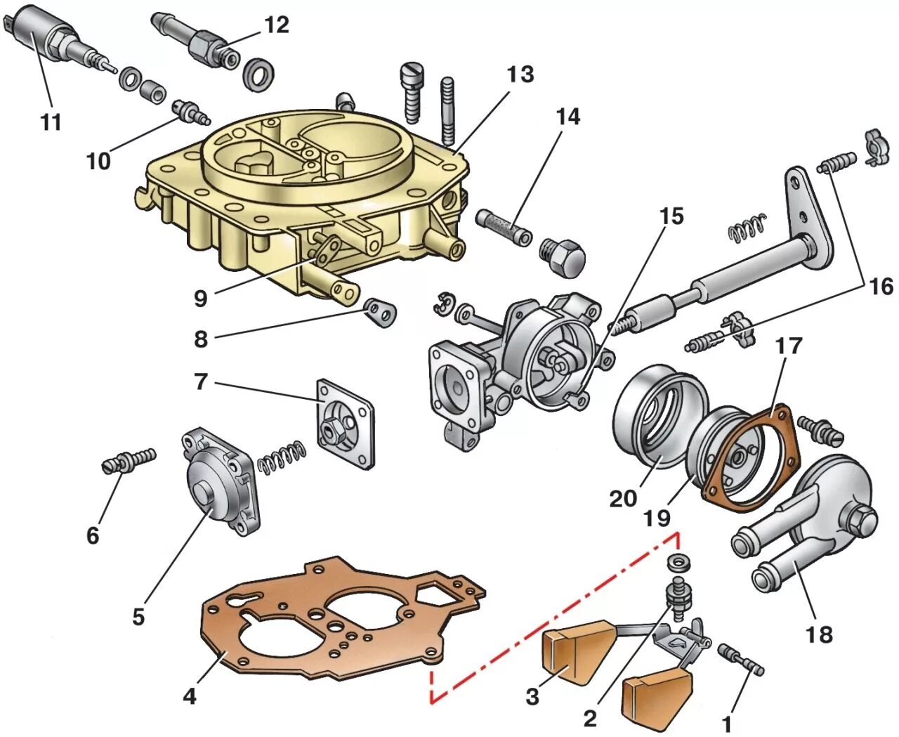Детали карбюратора. Схема карбюратора солекс 21083. Схема карбюратора ВАЗ 21083. Карбюратор ВАЗ 21083 устройство схема. Крышка карбюратора солекс 21083.