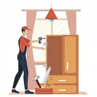 Сборка мебели для магазина