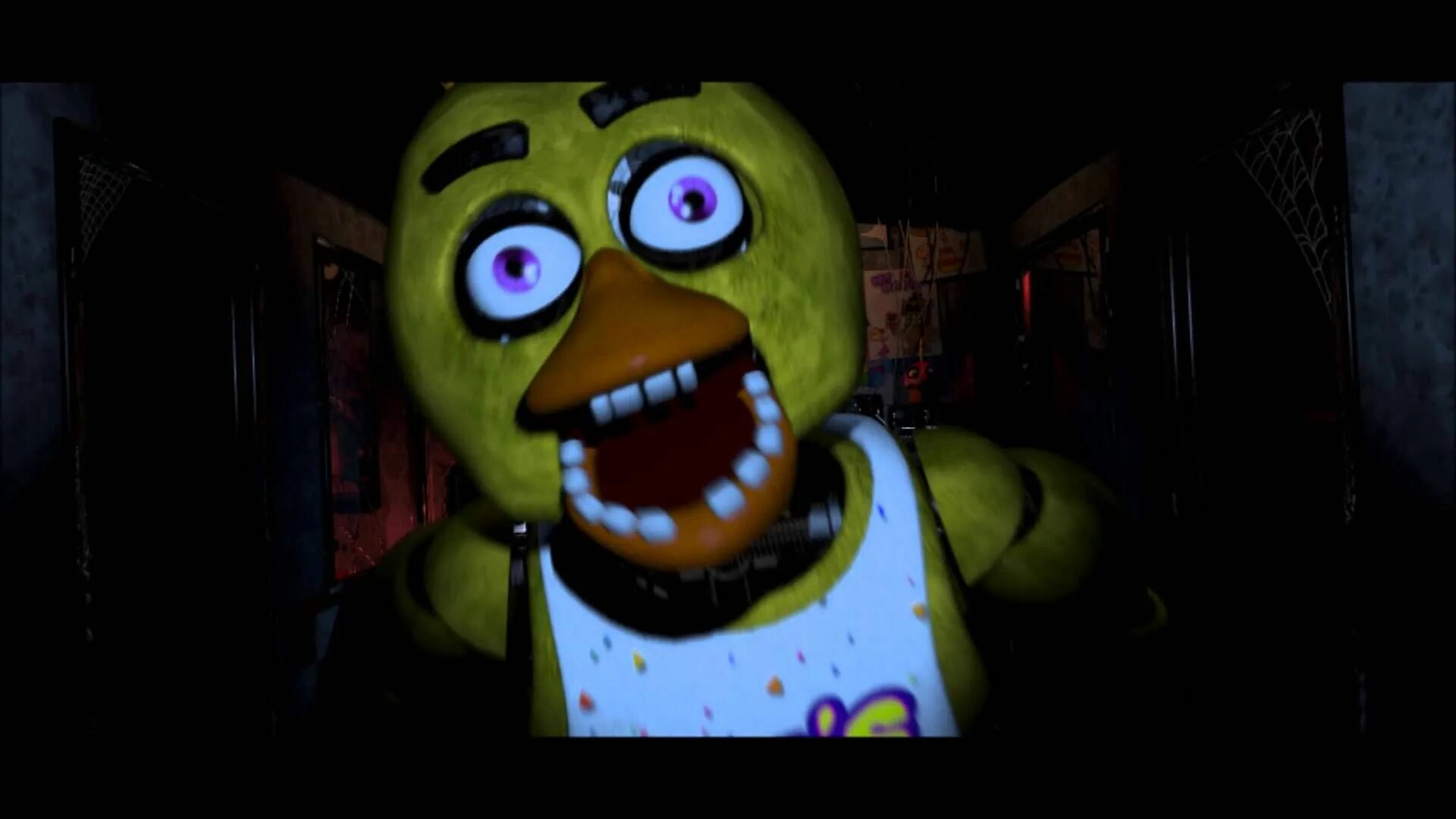 Первый скример. Five nights at freddy&#039;s 1 чика. скримеры фнаф 1234. скример фредди 1.