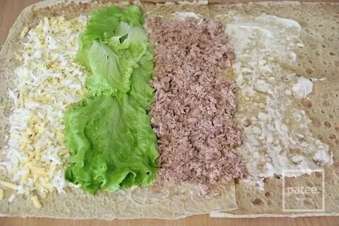 Лаваш с печенью трески рецепт