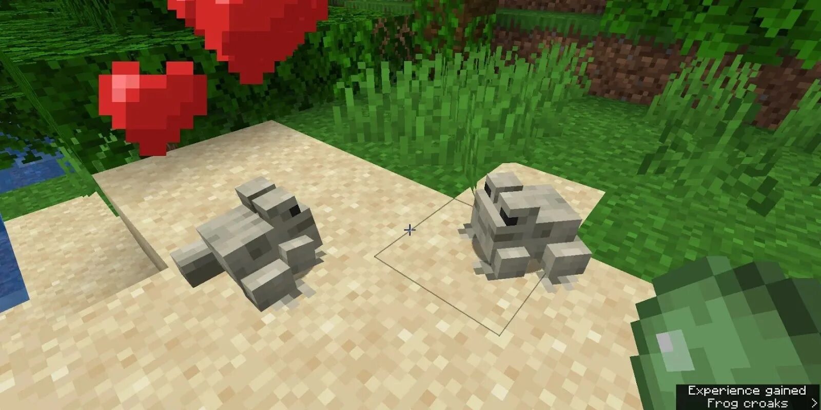 Frog mod minecraft