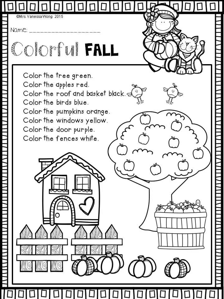 Fall in colours. Осень worksheets for kids. задания на тему autumn на английском. read and draw задания. fall worksheets.