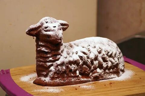 Рождественские барашки выпечка