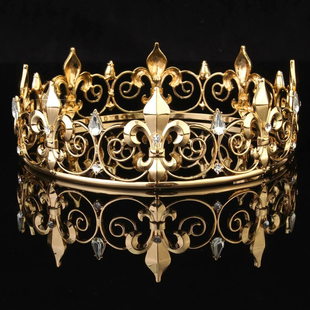 Корона царская золото. Корона короля тиара. Диадема корона Королевская Золотая. Диадема Флер-де-Лис. Королевская корона (серебряная с драгоценными камнями).