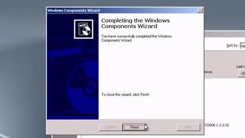 Setup wizard