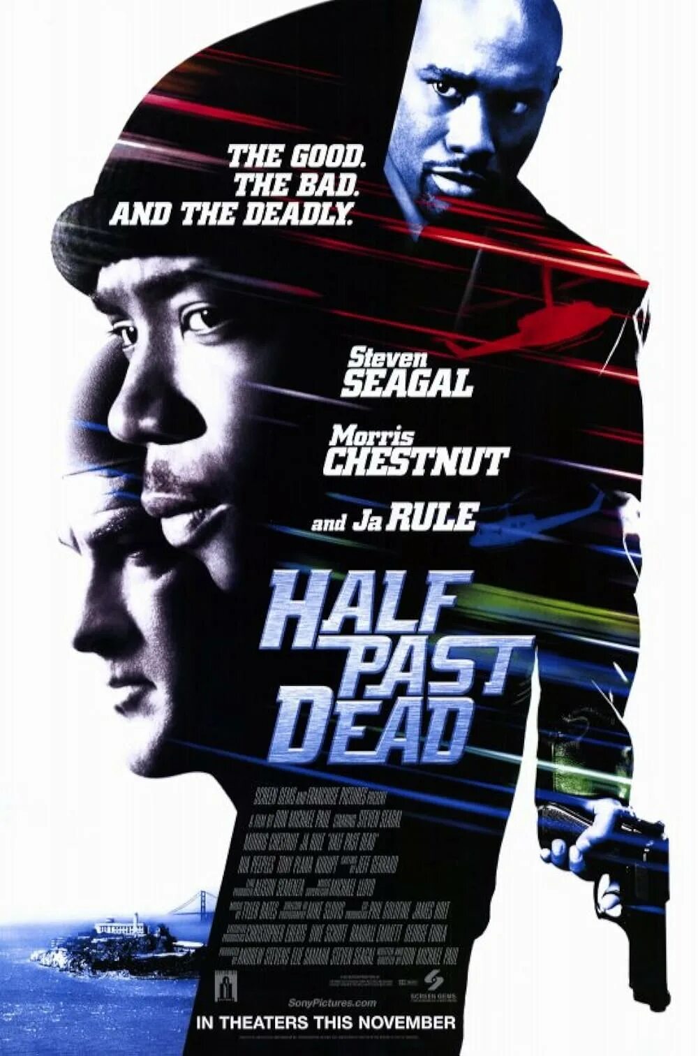 Стоит ни жив ни мертв. Ни жив ни мертв half past Dead 2002.